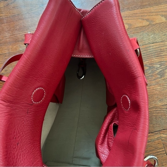 Peter Kent Red Leather bag - Picture 5 of 6